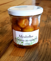 Mirabelles au naturel