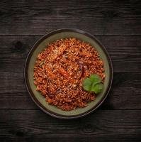 Riz jasmin du cambodge sauté à la tomate