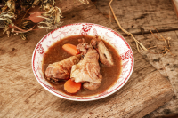 Coq au vin de graves