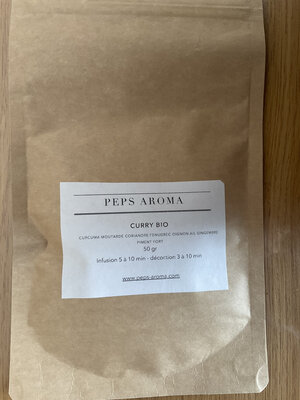 Poudre de curry bio