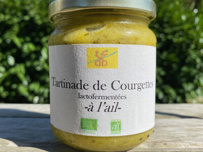 Tartinade de courgettes à l'ail