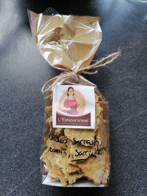 Crackers sarrasin, romarin et sarriette