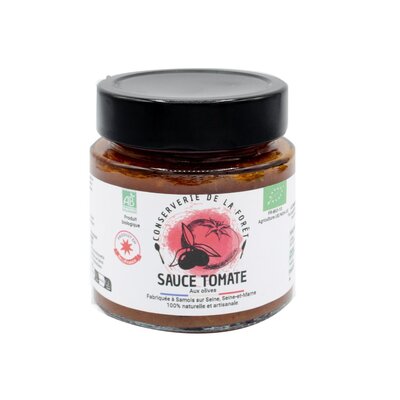 Sauce tomate aux olives