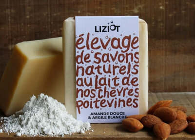 Savon amande douce et argile blanche
