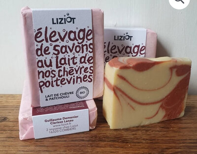 Savon lait de chevre et patchouli