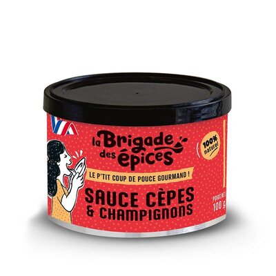Sauce déshydratée cèpes et champignons