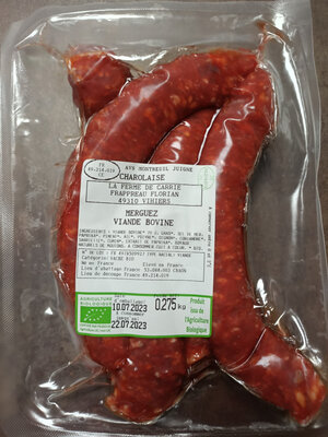 Merguez de boeuf