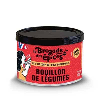 Bouillon de légumes en poudre - 100% naturel