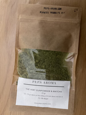 Thé vert gundpowder grand cru & matcha