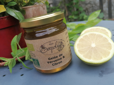 Gelée de verveine et zestes de citrons