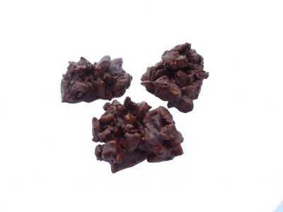 Rocs amandes caramélisées - noir 70%