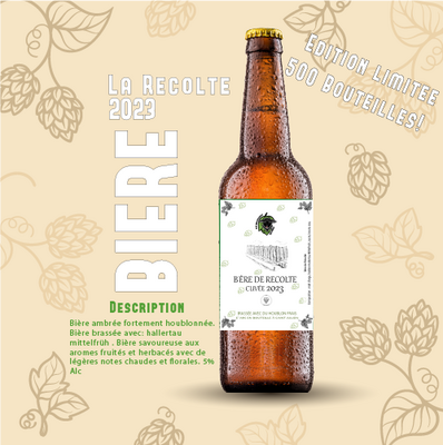 Bière blonde de récolte 33cl