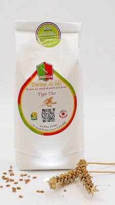 Farine de blé - t80 - 1kg