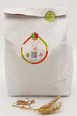 Farine de blé - t80 - 5kg