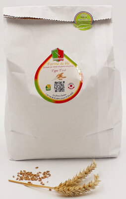 Farine de blé - t110 - 5kg