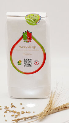 Farine complète d'orge torréfié - 500 gr