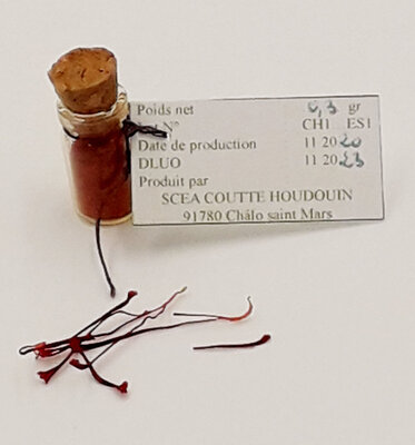 Poudre de safran - 0,3 gr