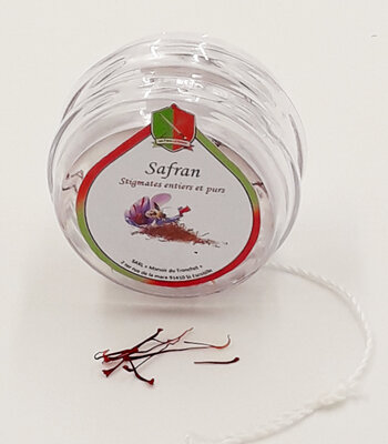 Safran en filaments - 0,4 gr