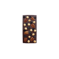 Tablette pécan, myrtille, noisette