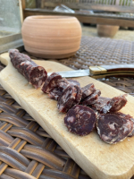 Saucisse sèche de sanglier sauvage
