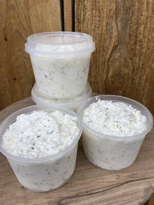Tartinade ciboulette et ail
