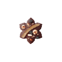 🎄 etoile praliné croustillant - lait 40 %