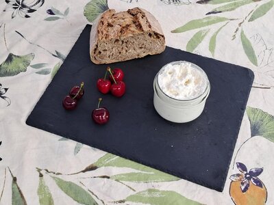 Fromage frais ail et fines herbes