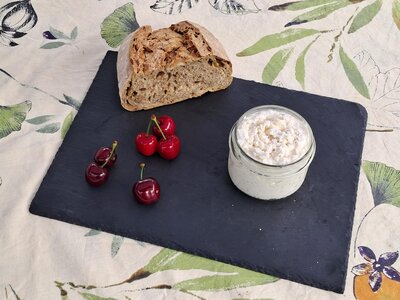 Fromage frais à l'échalote