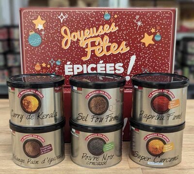 Coffret découverte épices du monde