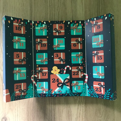 Calendrier de l'avent 'livre de noël'