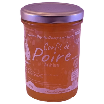 Confit de poires au vin jaune