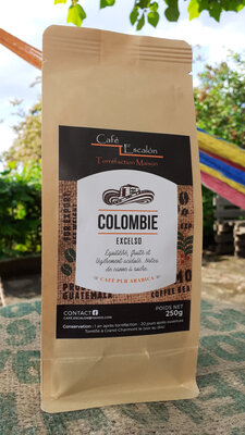 Colombie 'excelso' pur arabica moulu