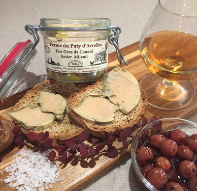 Foie gras de canard entier mi-cuit 180 g