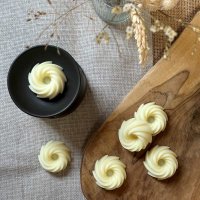 Fondant parfumé artisanal en cire végétale
