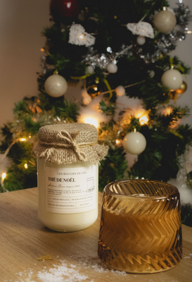 Bougie parfumée thé de noël