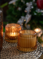 Bougie parfumée éphémère thé de noël
