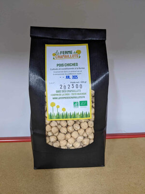 Pois chiches bio 500 gr