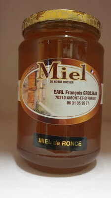 Miel de ronce 1kg pot verre
