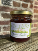 Confiture fraises basilic