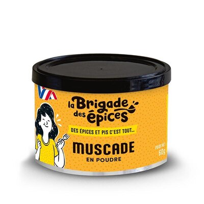 Noix de muscade en poudre