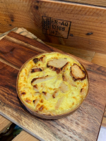 Quiche poulet curry et poivrons