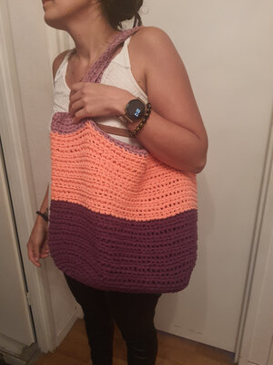 Grand sac au crochet