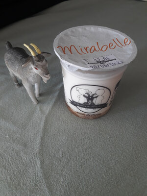 Yaourt chèvre mirabelle