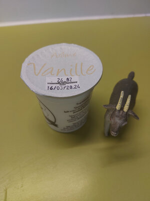 Yaourt chèvre aro. vanille