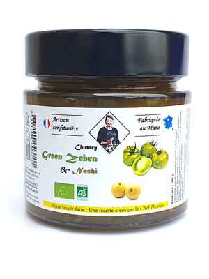 Chutney tomate green zebra & nashi