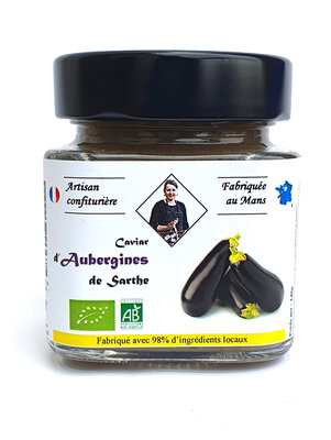 Caviar d'aubergines de sarthe