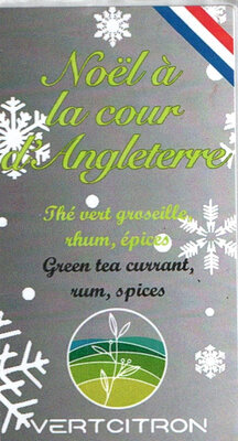 Thé vert 'noël à la cour d'angleterre'