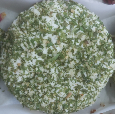 Rond de chèvre ail et fines herbes