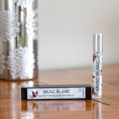 Musc blanc eau de parfum 100% naturelle