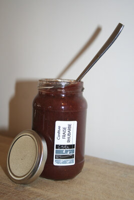 Confiture fraise/rhubarbe
